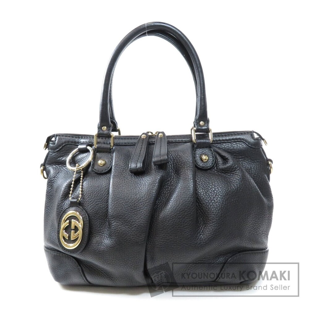 Gucci Sukey Handbag Leather